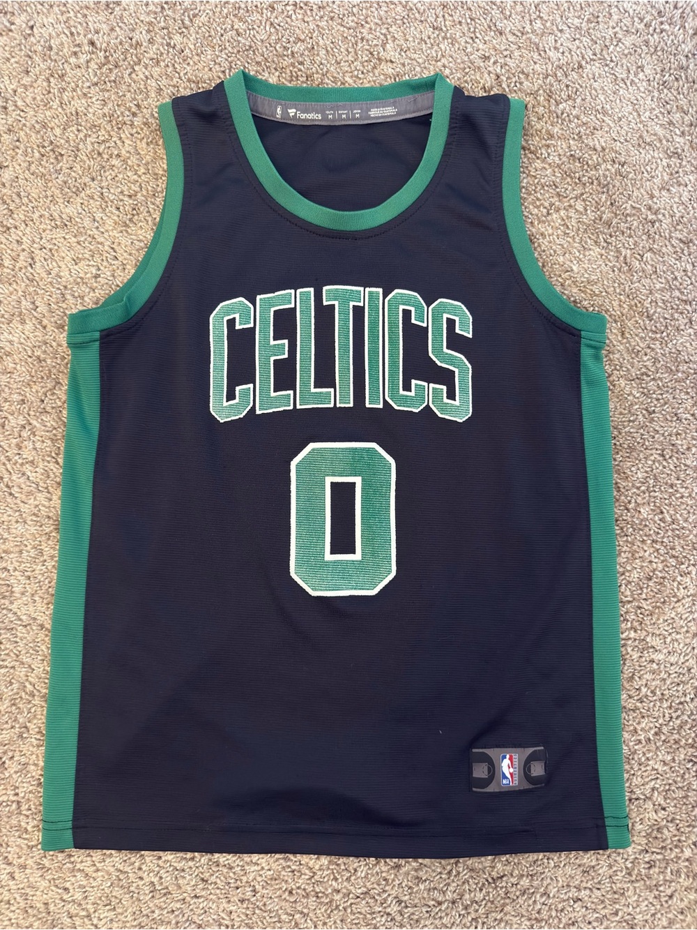 Boys Boston Celtics Jersey Tatum